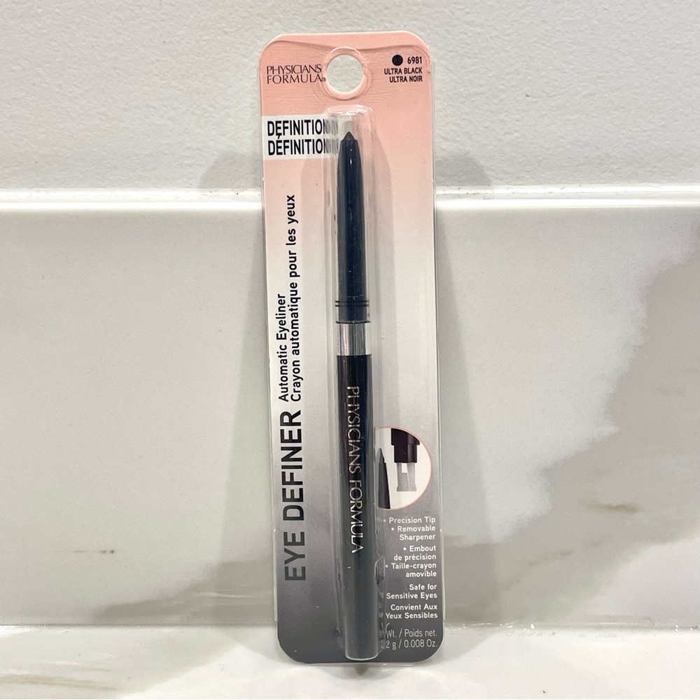 🟠5/$25 NEW Physicians Formula Eye Definer Automatic Eyeliner (6981 Ultra Black)